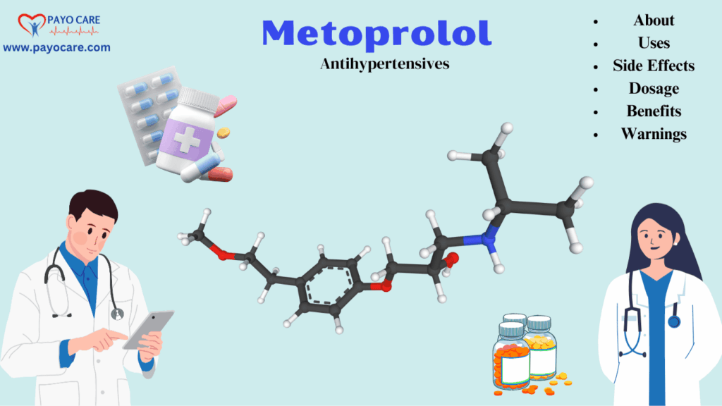 Metoprolol: Uses, Benefits, Side Effects, Dosage, Warnings, and More