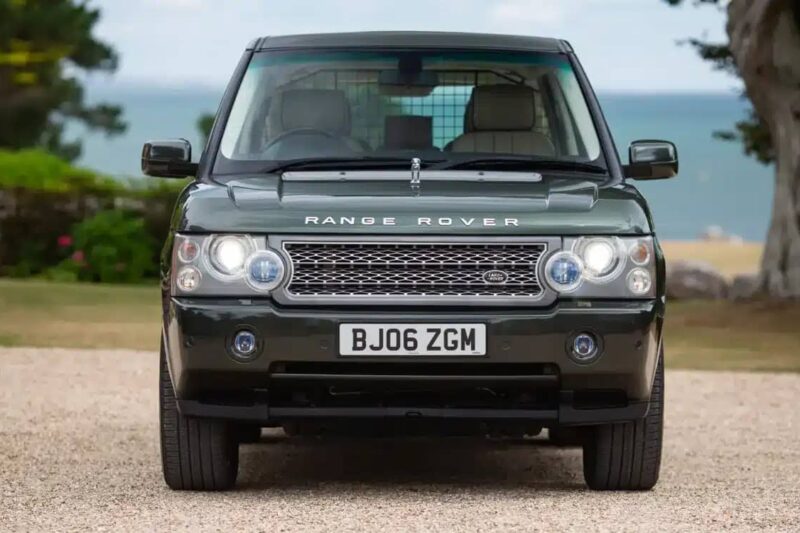 Former Queen Elizabeth II supercharged Range Rover V8 with nearly 120,000 miles is up for auction