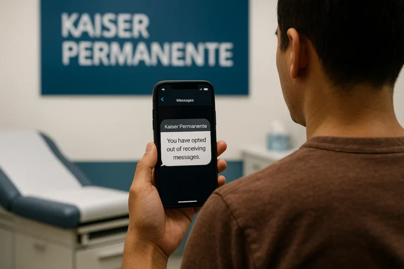 Kaiser Permanente $10.5M Unwanted Text Message Settlement